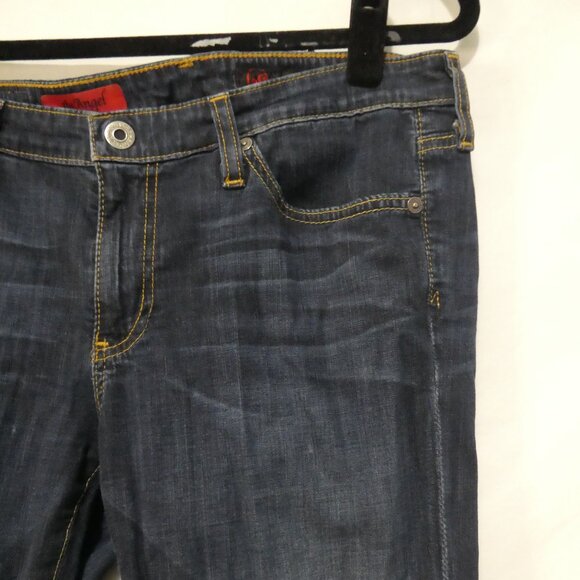 AG - ADRIANO GOLDSCHMIED - The Angel | 29R | Dark Wash Blue Straight Leg Jeans - Picture 5 of 16